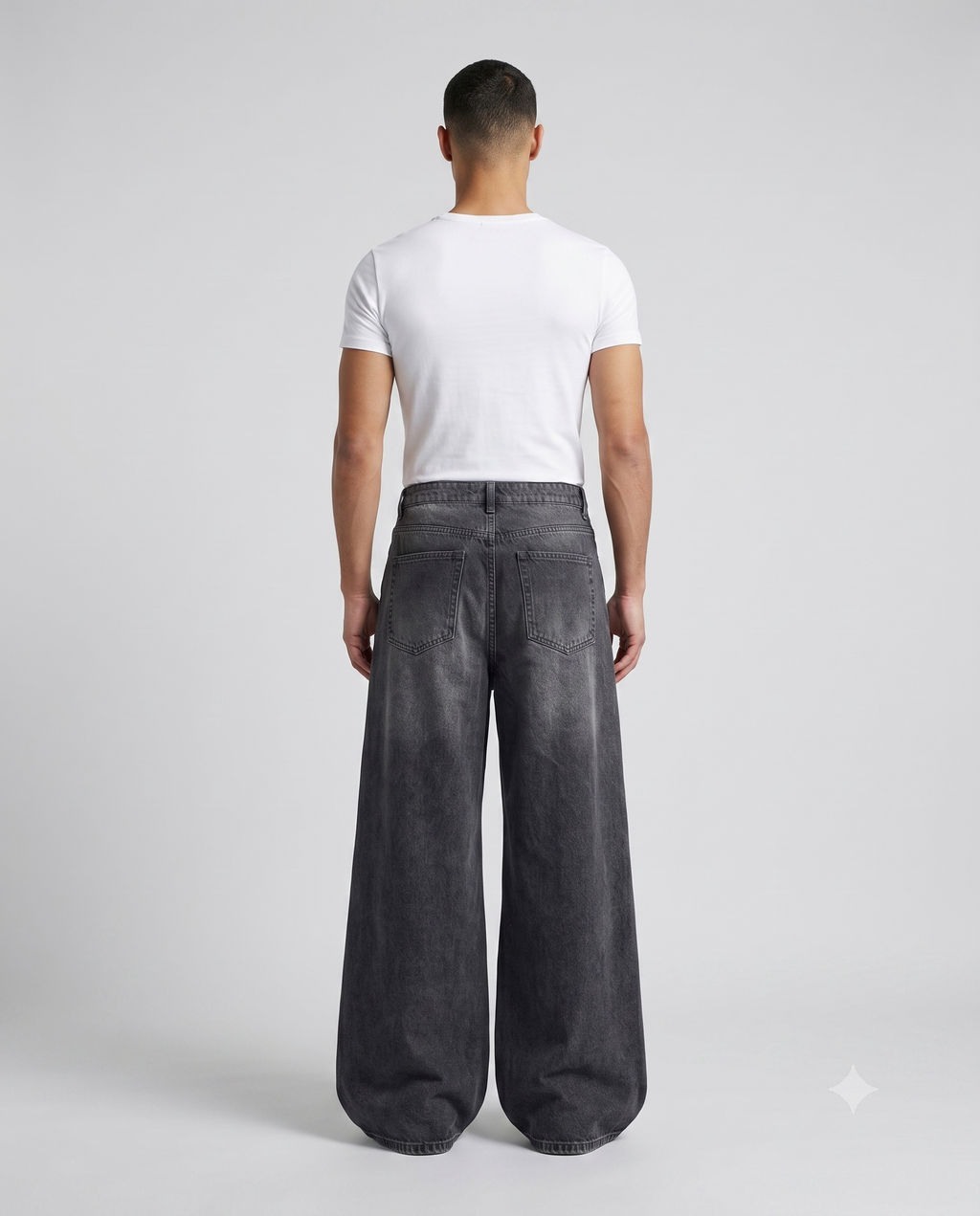 Easy Jeans — Comic Night on model — back view