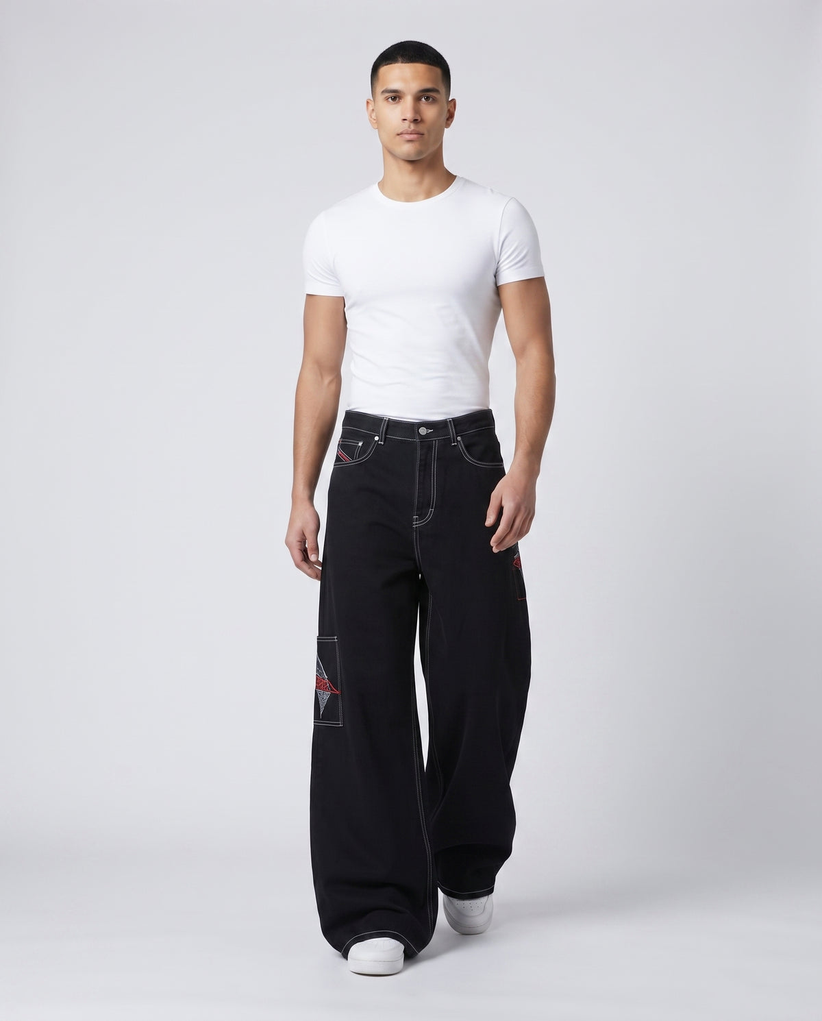 Maxout Jeans — Obsidian on model — /sessions/brave-exciting-hopper/mnt/Downloads/hartford_staging/8091134591078_walking.jpg
